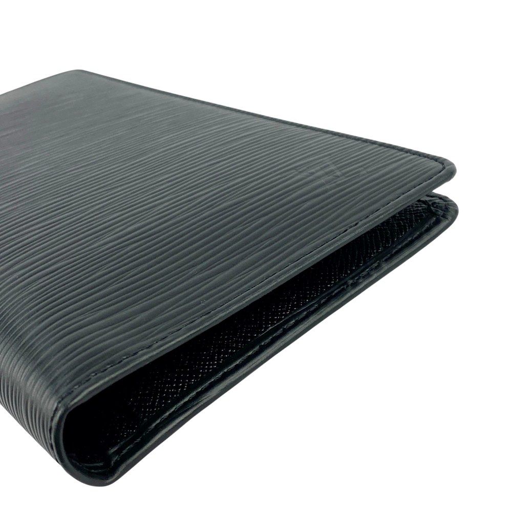 ルイヴィトン Louis Vuitton エピ ポルト シェキエ カルト クレディ M63732 札入れ 長財布 2つ折り財布 メンズ【中古】 ルイヴィトン □新同□ ポルトシェキエ カルト クレディ 長財布