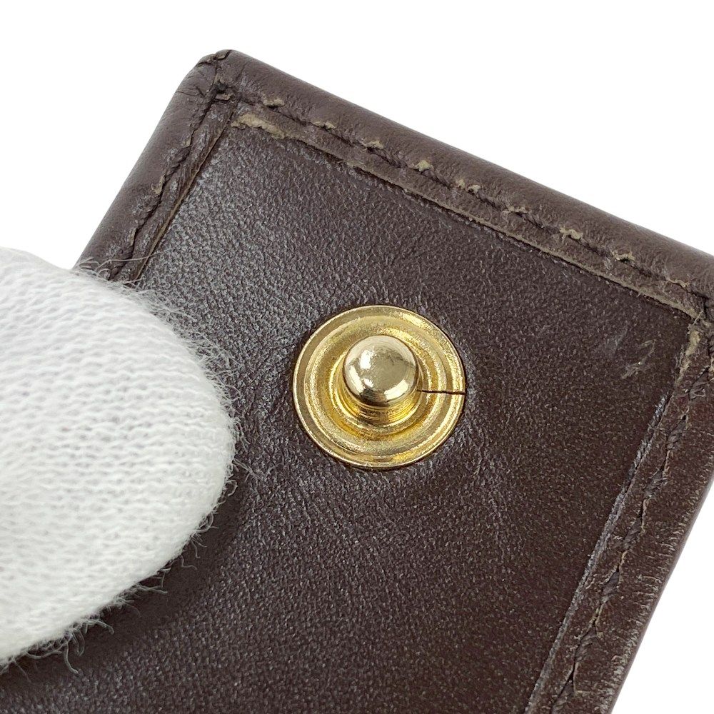 グッチ □美品□ シマ 手帳カバー 手帳 スケジュール帳 6穴 レザー