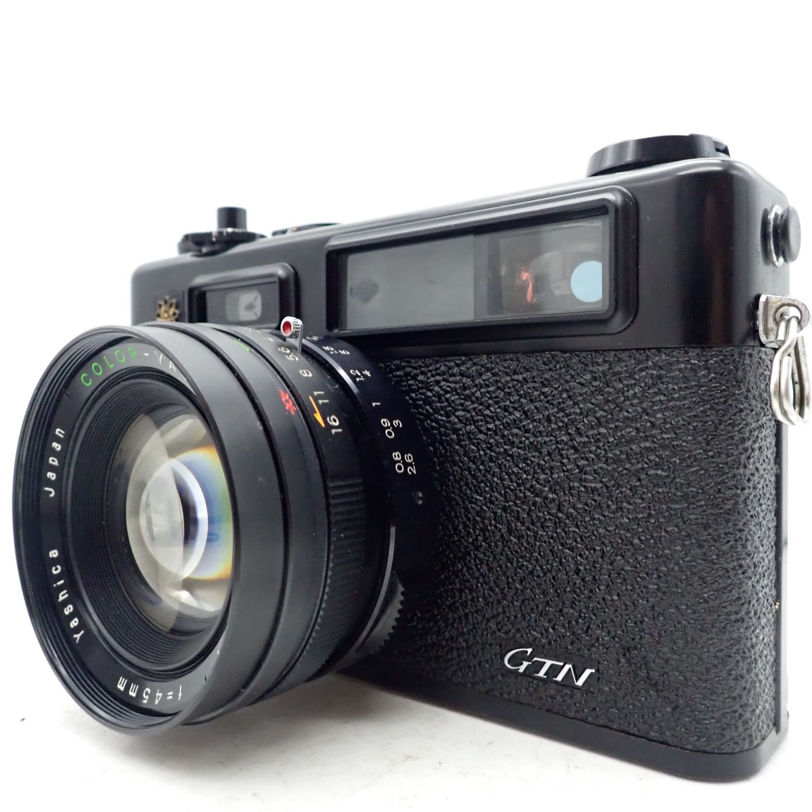 良品 YASHICA ELECTRO エレクトロ 35 GTN ブラック COLOR-YASHINON DX