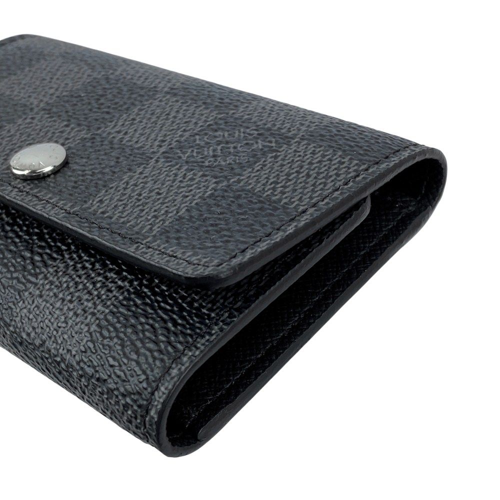 ルイヴィトン ポシェットクレ ダミエ グラフィット ケース 黒 カードキーケース ポシェット・クレ ダミエ・グラフィット｜ルイ