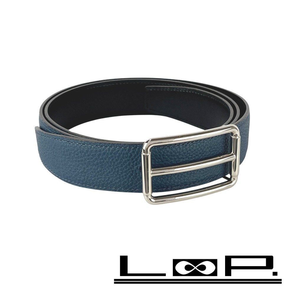 エルメス □美品□ ベルト ビジネス ファッション ボックスカーフ トゴ