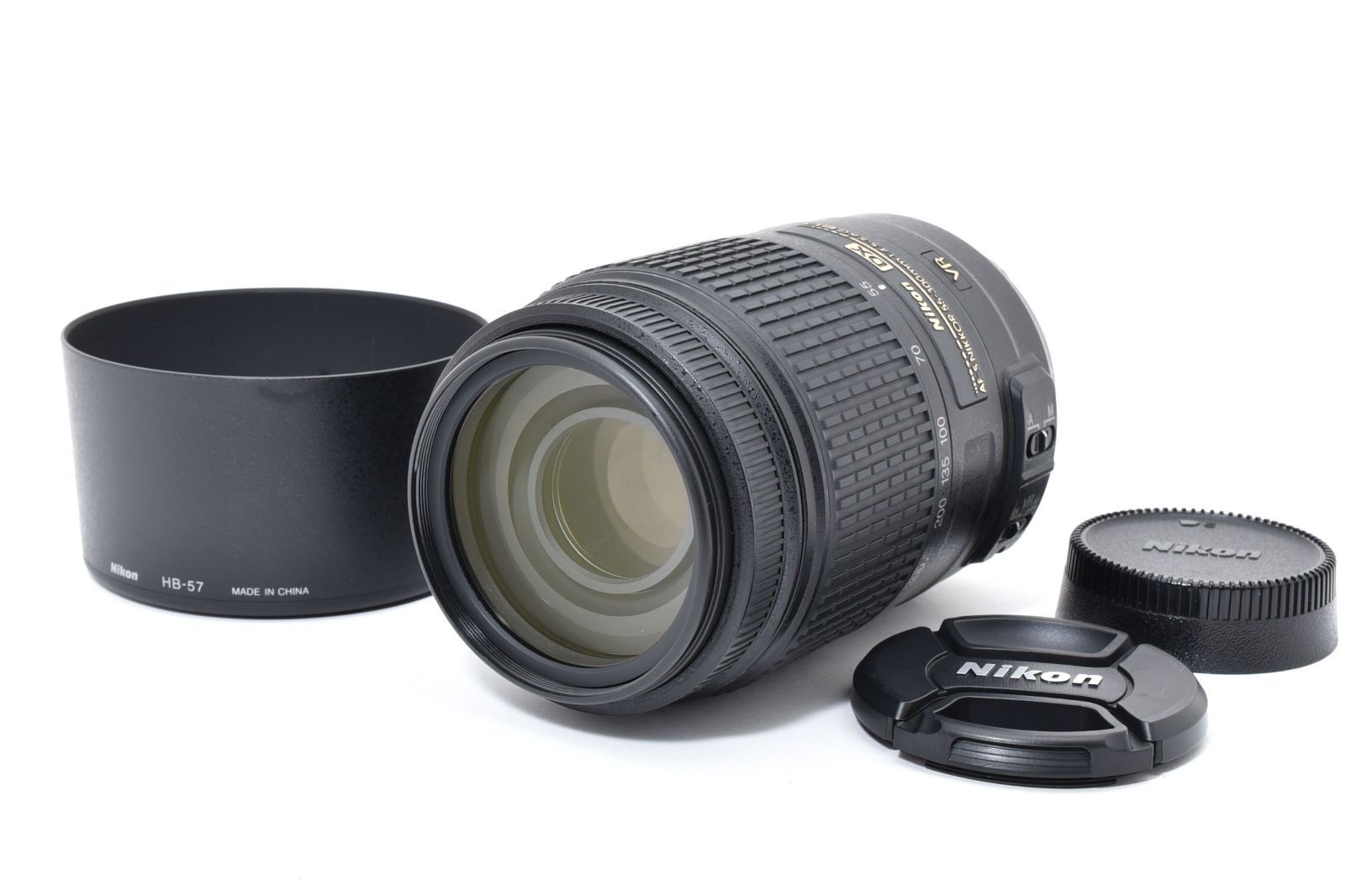 上 付属品多数 ニコン NIKON AF S DX NIKKOR 55 300 mm F 4 5 6 G ED VR LL 110 6323