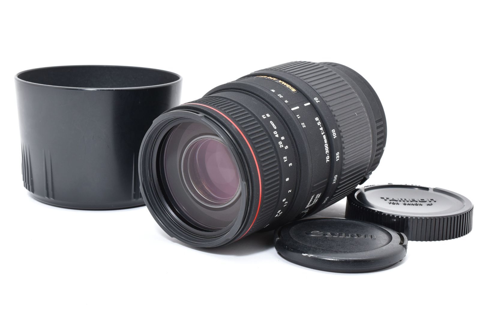 光学 上品 シグマ SIGMA APO 70-300 mm F 4-5.6 DG MACRO キヤノン CANON LL 48 6324