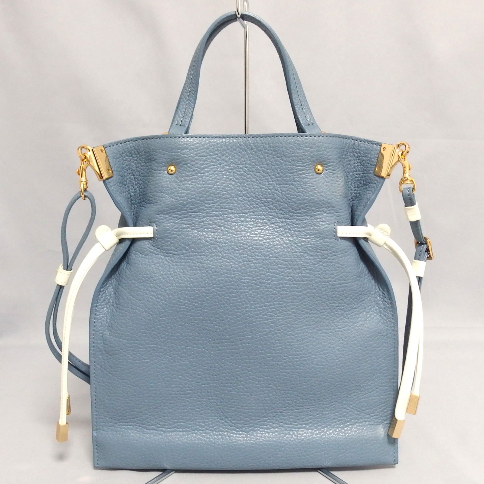 極美品☆Her Schedule float 2Way ショルダー ハンドバッグ ポケット 