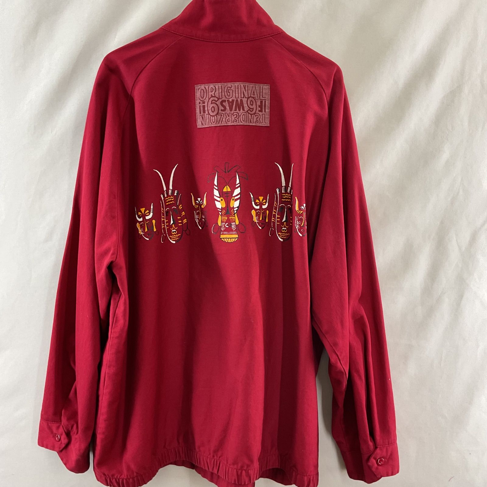 TENDERLOIN テンダーロイン SWING TOP PIQUE MSK ジャケット RED 赤