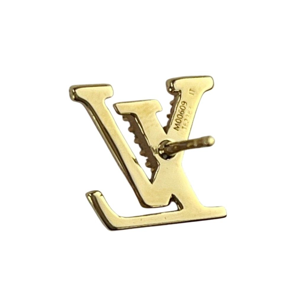 【片耳のみ】ルイヴィトン LVロゴ アイコニック ラインストーン ゴールド 片耳のみ】ルイヴィトン LVロゴ アイコニック ラインストーン ゴールド