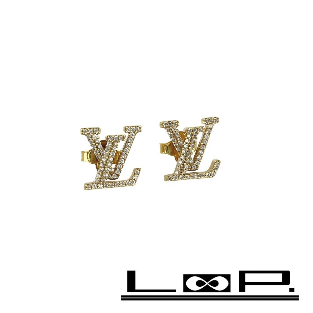ルイヴィトン □新同□ アイコニック ストラス ピアス アクセサリー