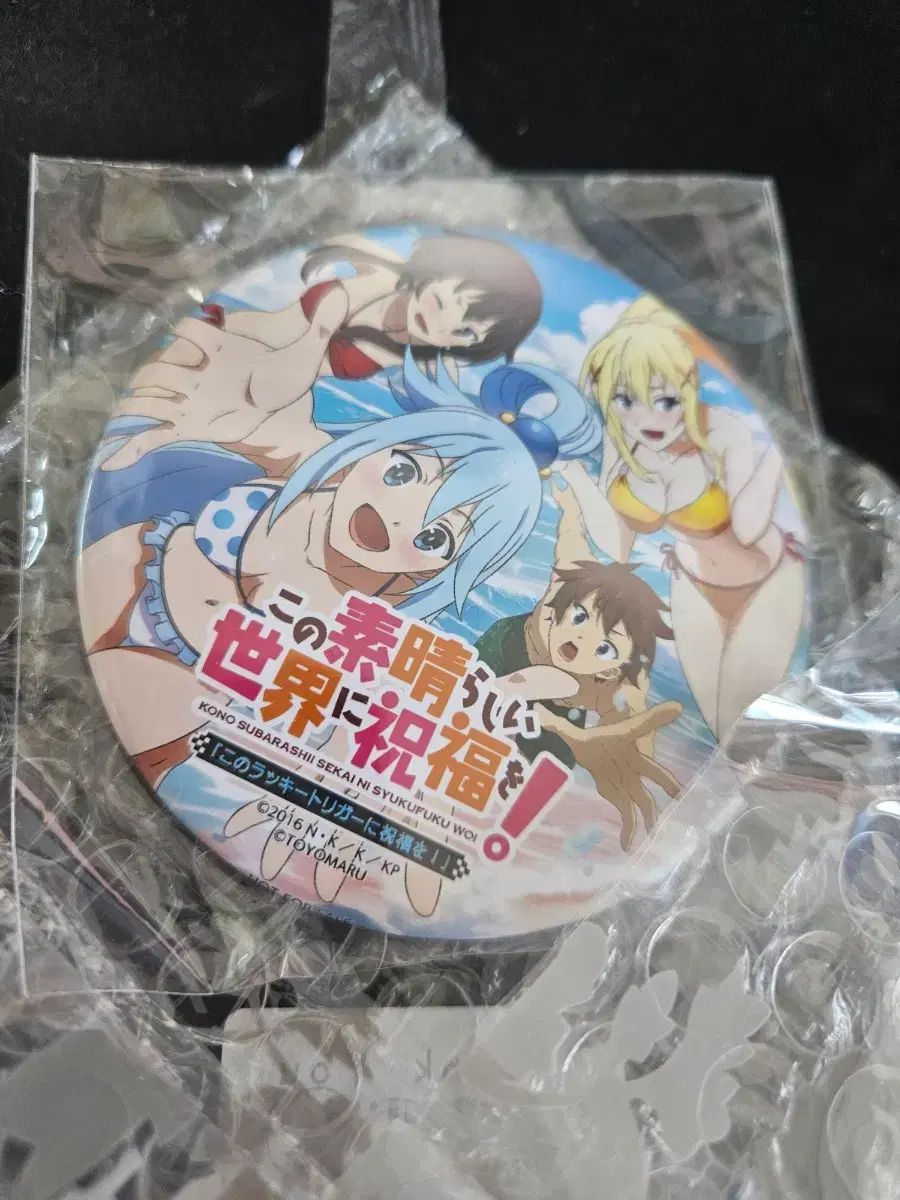 このすば 缶バッジ めぐみん アクア ダクネス この素晴らしい世界に