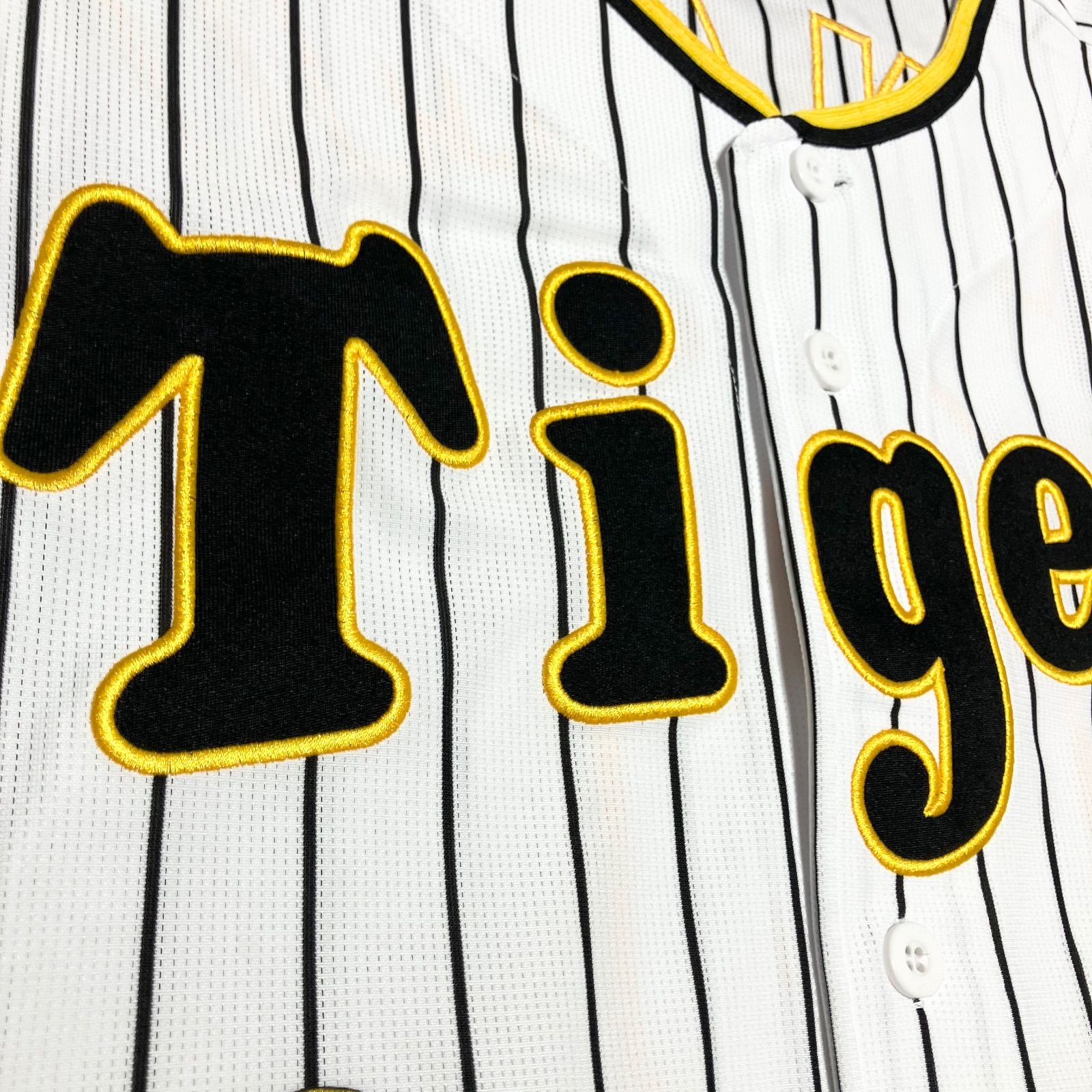 阪神タイガース　チャンピオンユニフォーム　木浪聖也選手　Oサイズ 阪神タイガース ユニフォーム 木浪聖也0 阪神タイガース チャンピオン