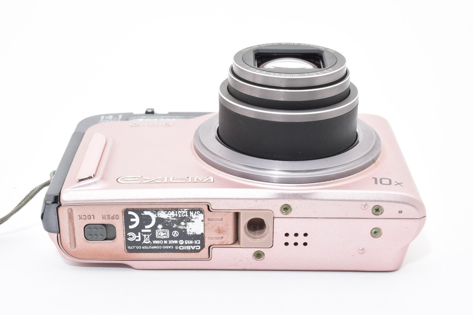 ☆美品☆カシオ CASIO EXILIM EX-H15 ピンク コンパクトデジタルカメラ