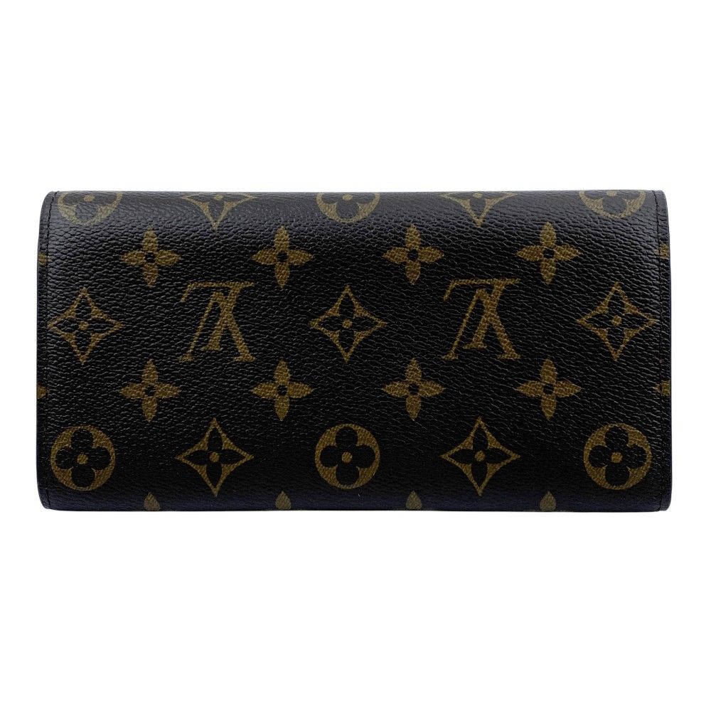 ルイヴィトン □美品□IC□ ポルトフォイユ エミリー フューシャ 長