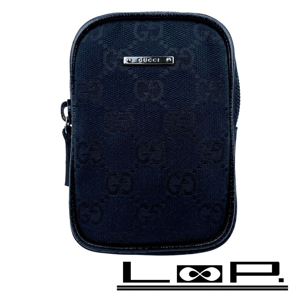 グッチ □美品□ シガレットケース 小物入れ ポーチ GGキャンバス