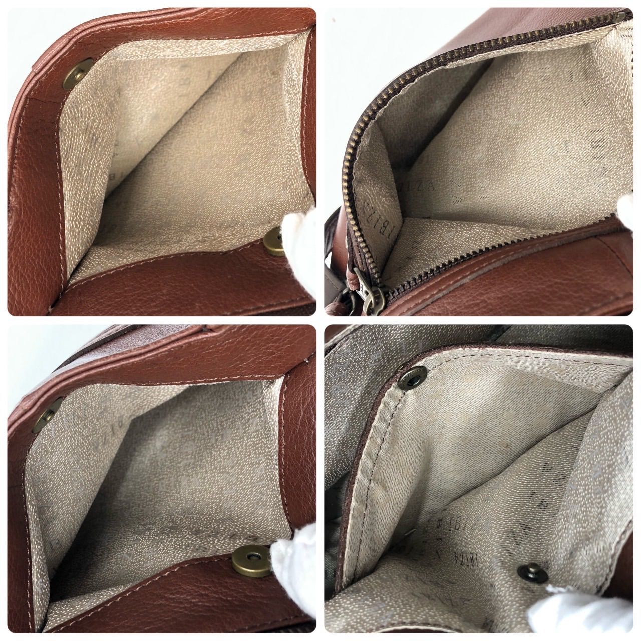 美品】イビザ IBIZA 2way ショルダーバッグ ハンドバッグ レザー 