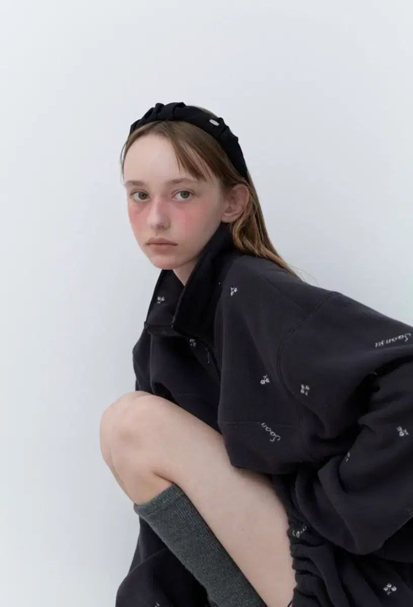 純粋 soonsu Silvery Fleece Anorak