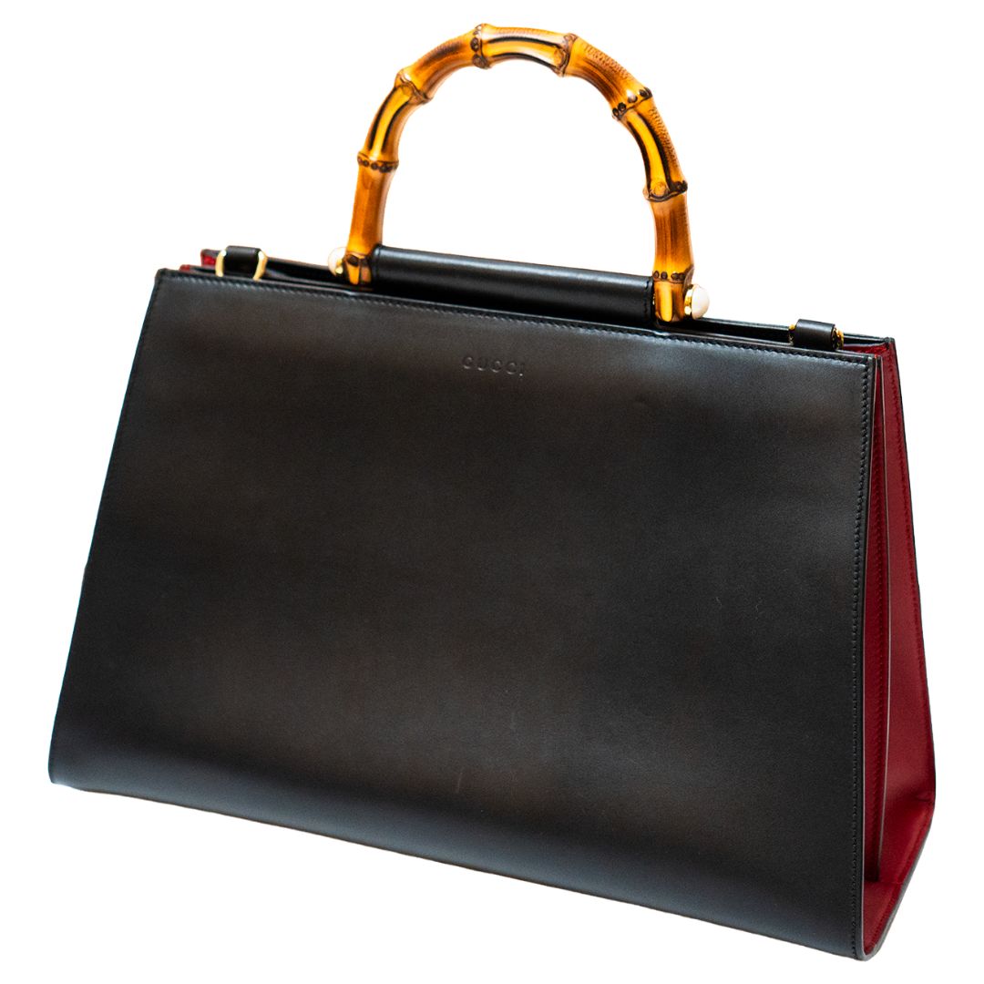 GUCCI ニムフェア2wayショルダーバッグ GUCCI グッチ バンブー ニムフェア 2WAY ハンドバッグ ショルダー