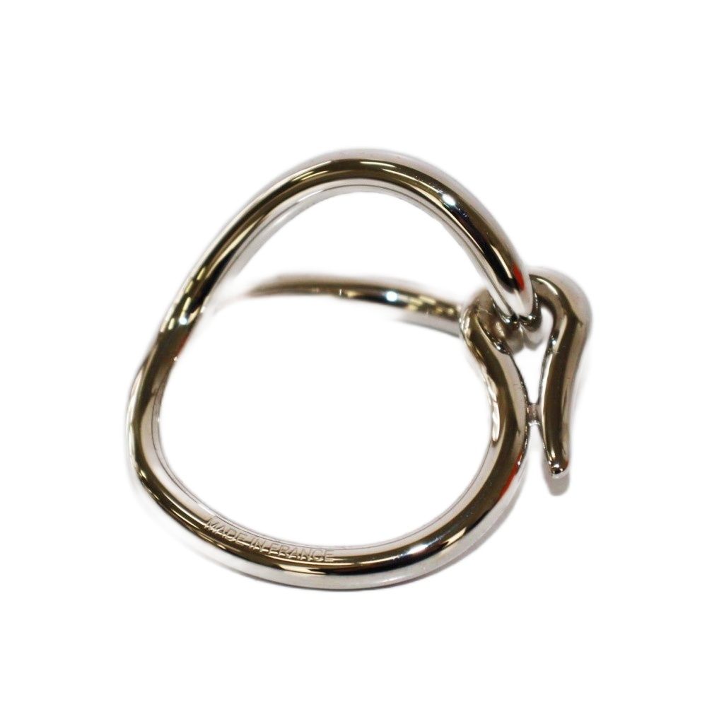 エルメス HERMES ジャンボ スカーフリング シルバーカラー |KH OH