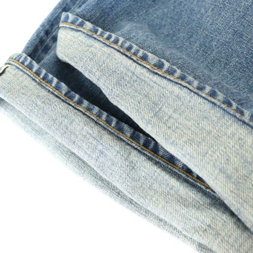 ハイク HYKE DENIM WIDE LEG デニムパンツ ジーンズ 2 ブルー /DF □OS