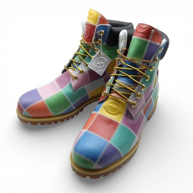 SUPREME 25aw TIMBERLAND PATCHWORK 6 INCH PREMIUM BOOT MULTI サイズ