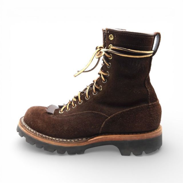 WHITE S SMOKE JUMPER BROWN ワイズE サイズ27.0 cm 箱無 ホワイツ スモークジャンパー ラフアウト ブーツ