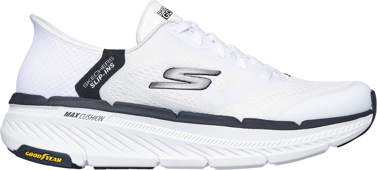 スケッチャーズ マックスクッショニング 2.0 メンズ MAX PREMIER ハンズフリー スリップインズ スニーカー 靴 シューズ 220526 NVOR ネイビー オックスフォード 半袖シャツ
