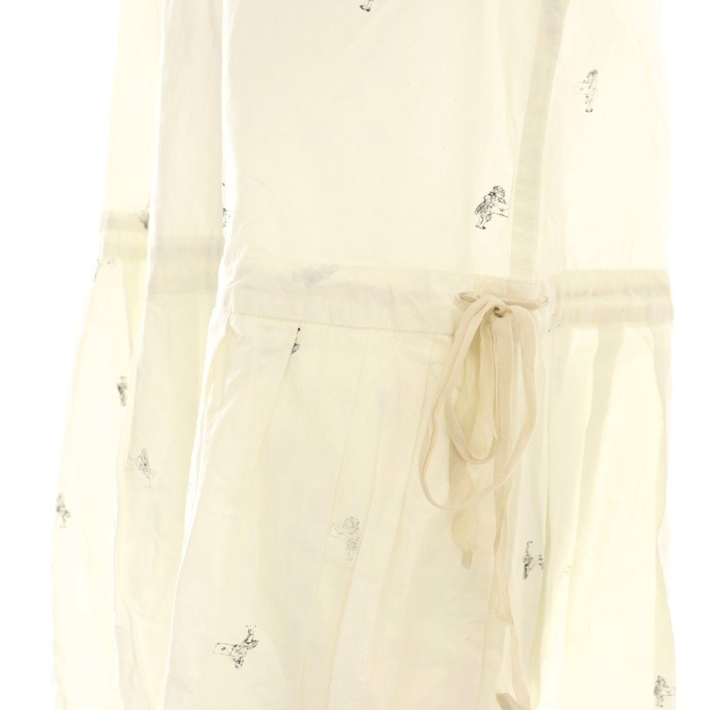 パドカレ pas de calais 23AW carrying happiness print ワンピース