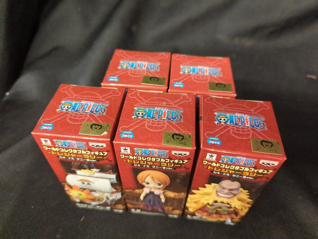バンプレスト WCF ワンピース トレジャーラリー シキ ナミ サニー号ver 全5種セット