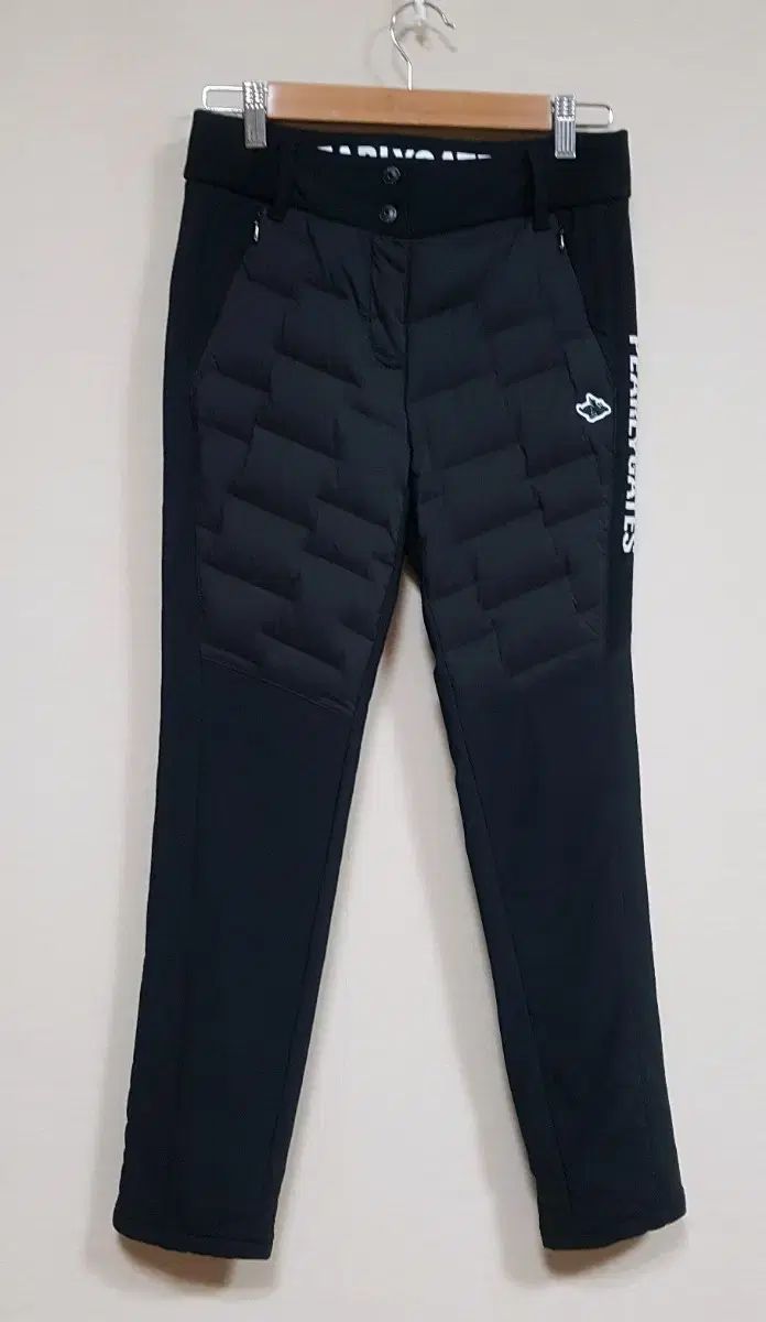 パーリーゲイツ レディース 밴딩 ダブルボタン グースダウン パンツ