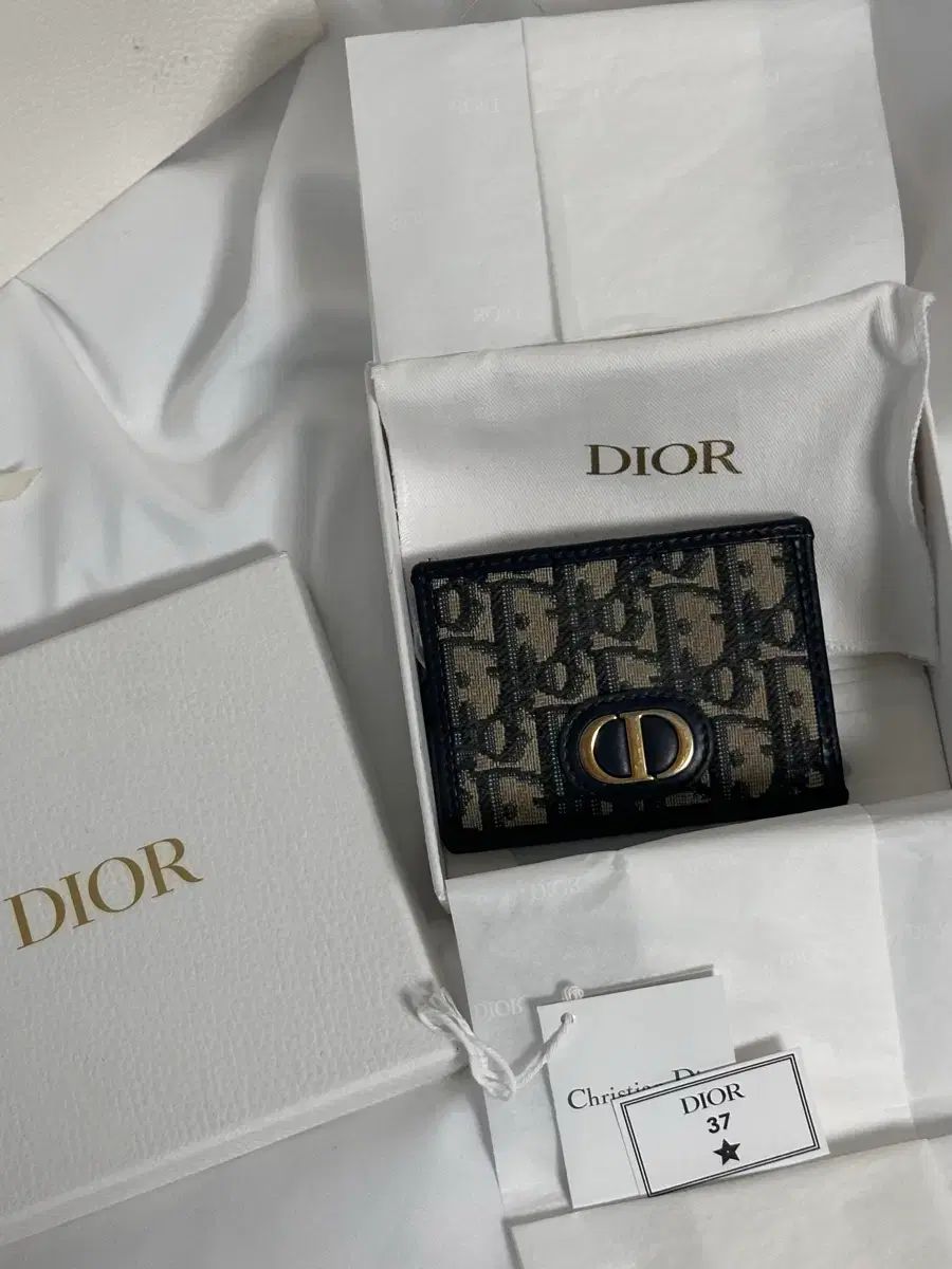 ディオール オブリーク 30 モンテーニュ カードウォレット フルセット