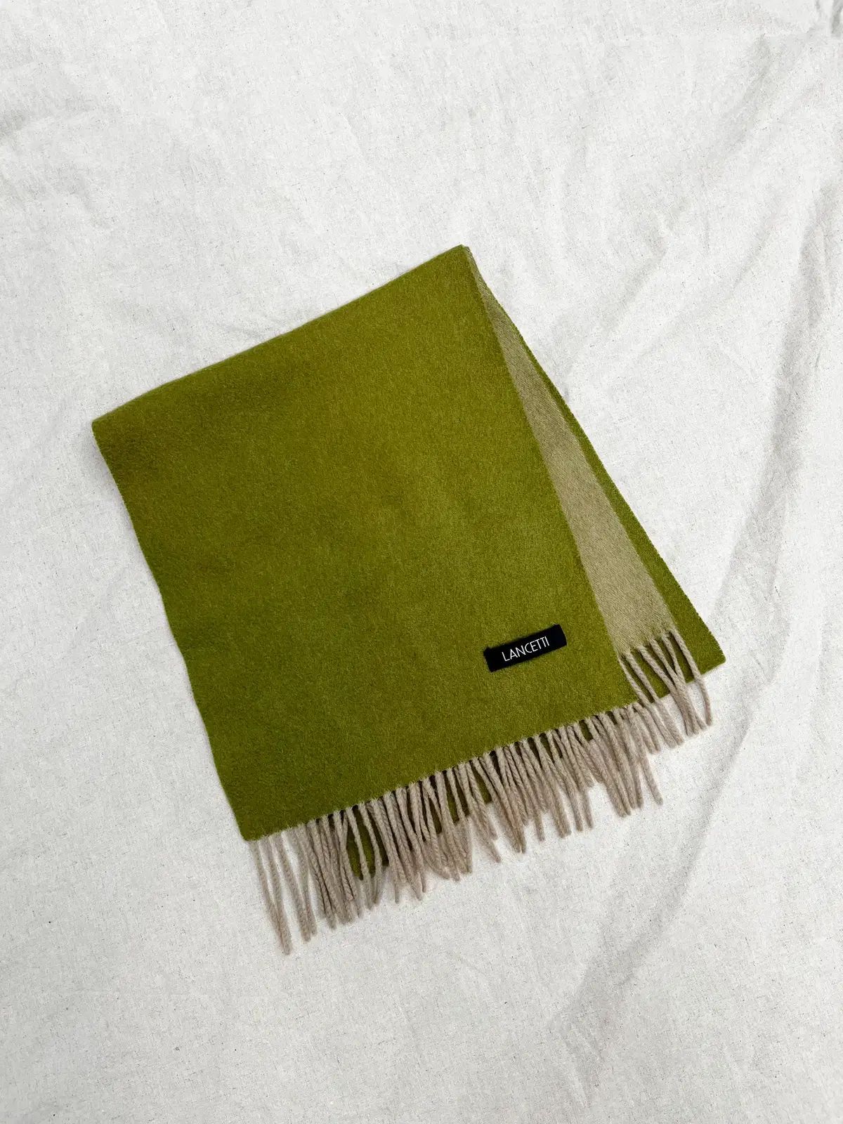 LANCETTI カシミア マフラー