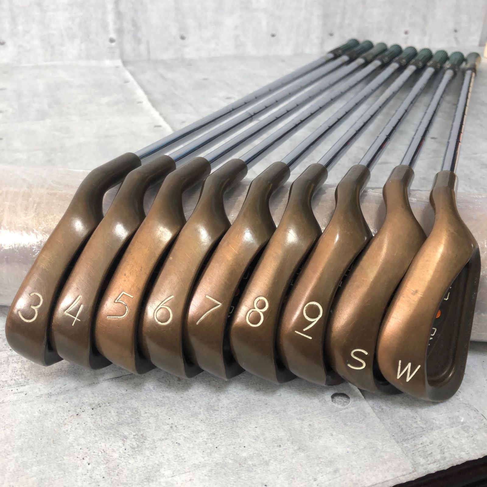 【名器】PING EYE2+ ピン アイ２プラス　ベリリウムカッパー ９本　赤目 アイ2プラス ベリリウムカッパー ピン(PING) アイアンセット(IRON