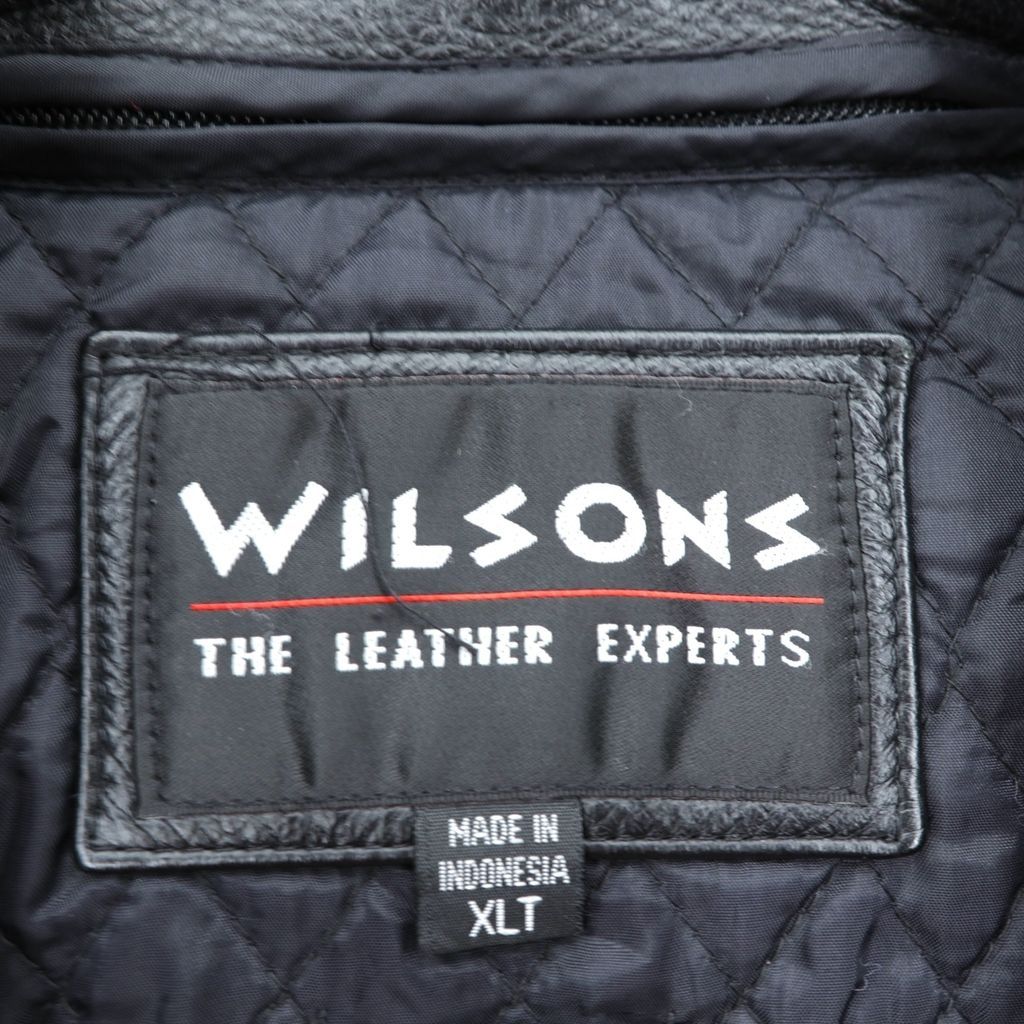 WILSONS 90年代 レザージャケット 中綿 Thinsulate Ultra ライダース