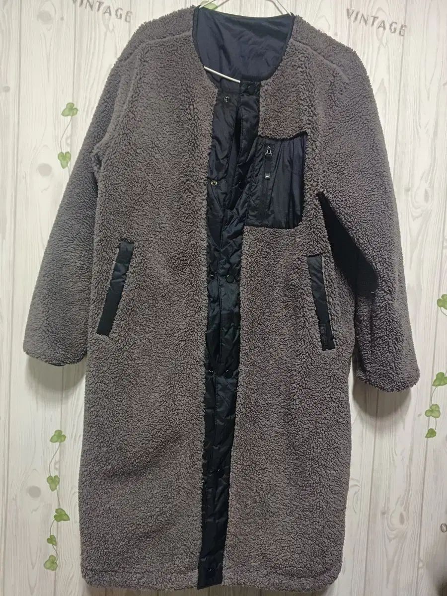 K 2 レディース ボア フリース ロングジャケット 90