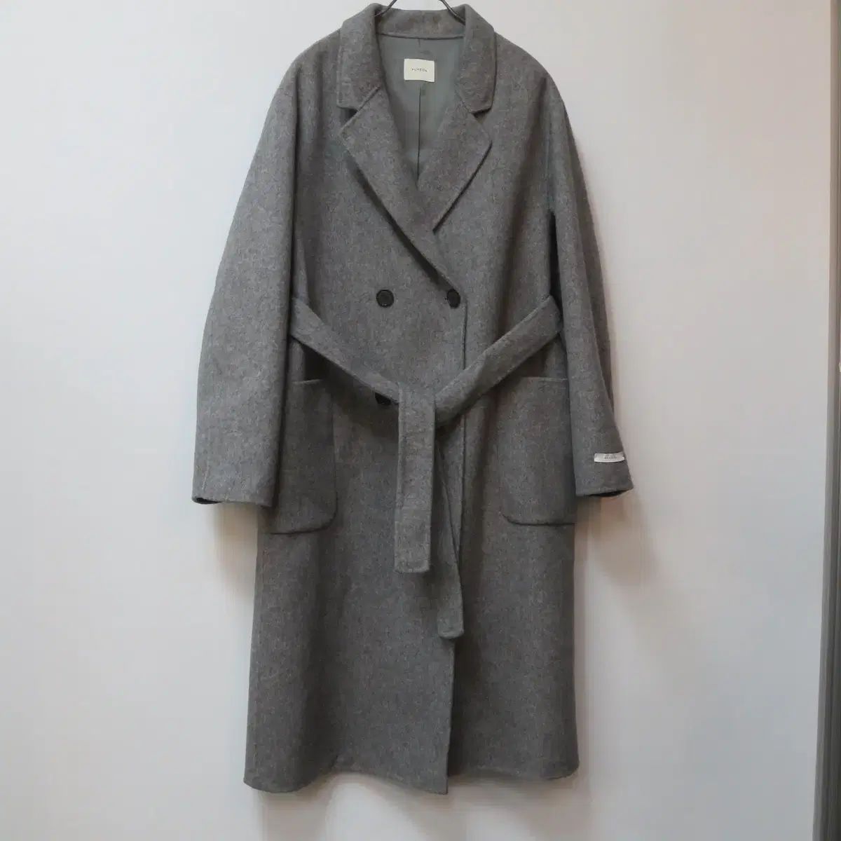 PUREDA 퓨어다 ウール グレー ハンドメイド コート