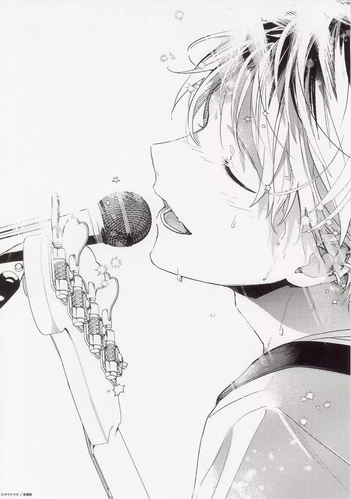 中古】原画イラストボード ギヴン展 -given exhibition- 複製原稿B