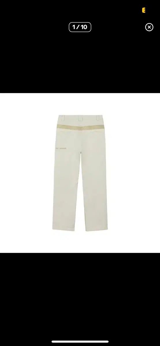 XLIM EP 3 02 TROUSERS IVORY