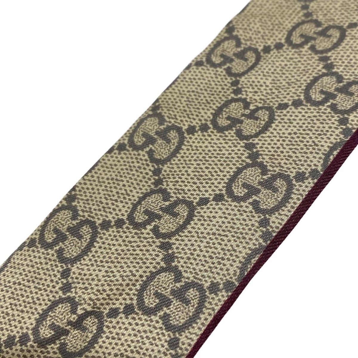 GUCCI(グッチ) スカーフ ヒグチユウコ シルクリボン 848291 ブラウン