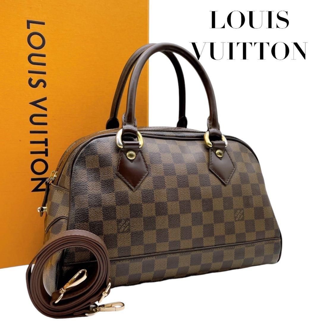 価格交渉|質問大 ♪ ルイヴィトン ダミエ ドゥオモ 2 way ハンドバッグ ショルダー 4990