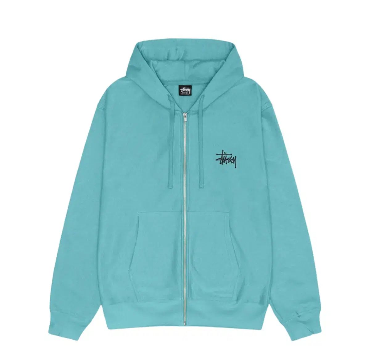 STUSSY ベーシック WHO ジップアップ オーシャン