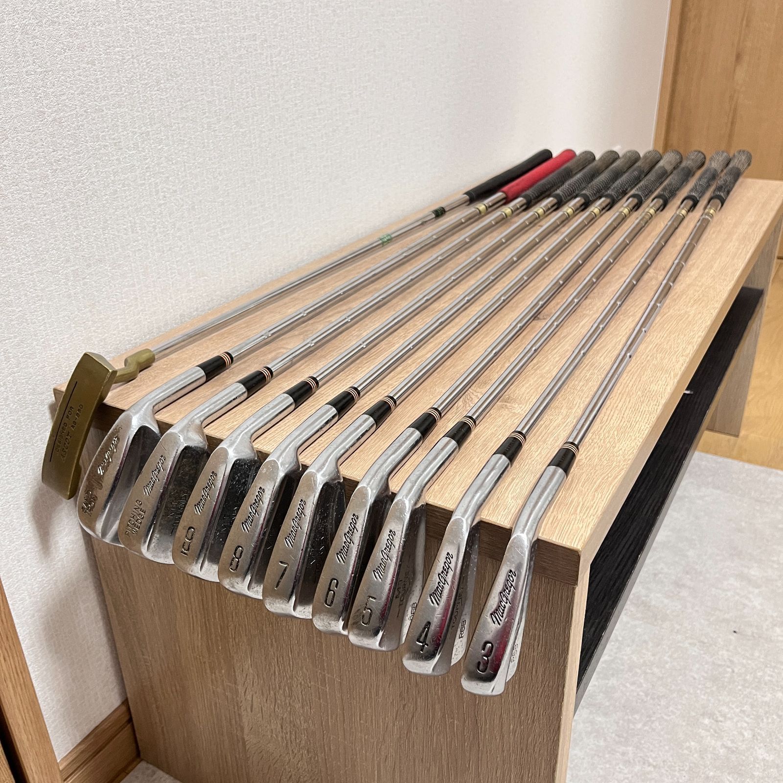 MacGregor マクレガー MT TOURNEY R 68 ゴルフクラブ アイアン パター 10本セット