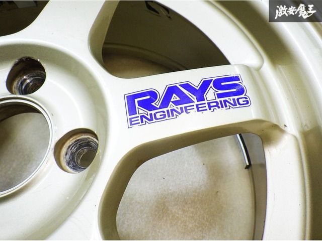 希少】RAYS TE37 15インチ 6.5J+38 DUNLOP DIREZZA 03G R3コンパウンド 