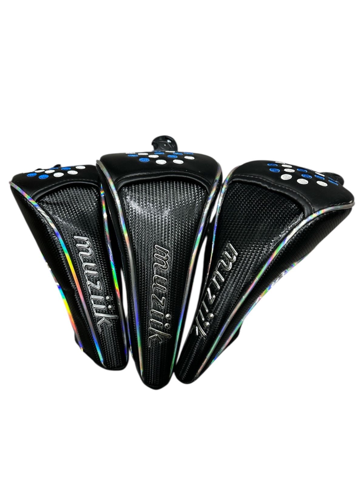 muziik ムジーク 3番ウッド＋シャフト5本セット　ヘッドカバー付 muziik ムジーク 3番ウッド＋シャフト5本セット ヘッドカバー付