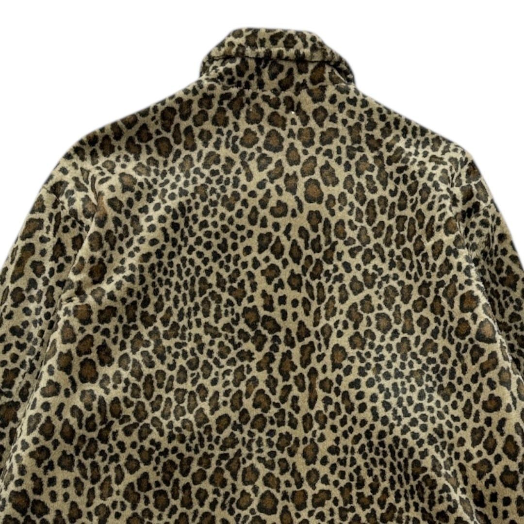 MINEDENIM Leopard Fur Coach Jacket - メルカリ