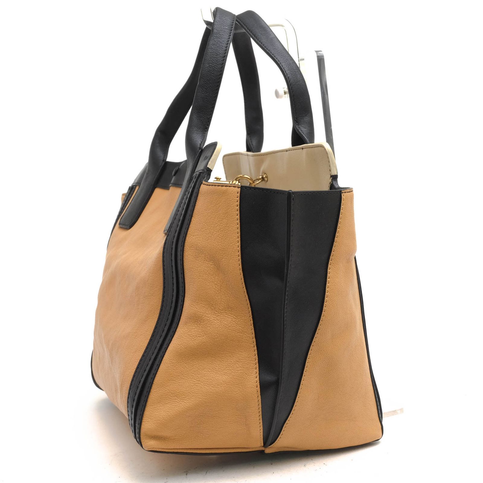 Chloe ハンドバッグ 茶色 chloe(クロエ) エルシー 2WAYバッグ ハンド 