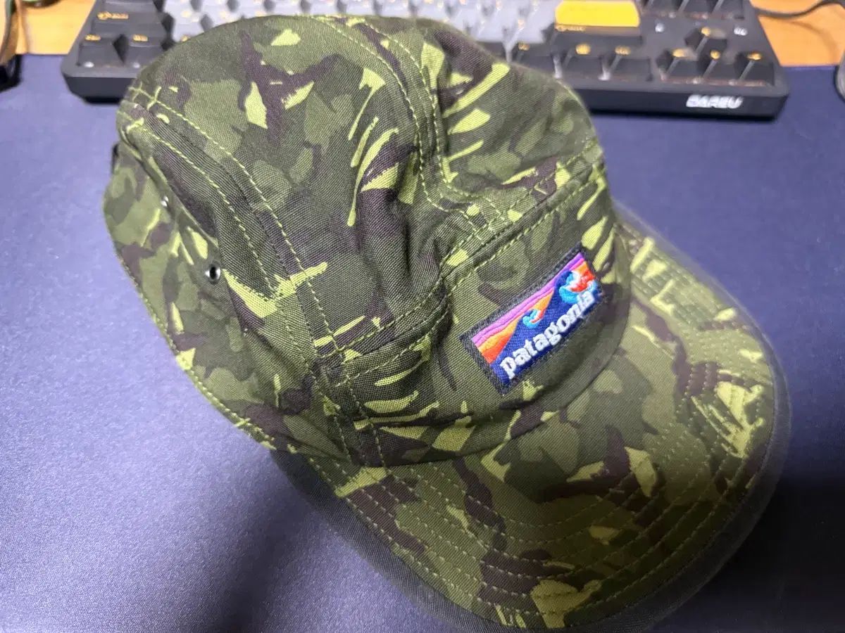 パタゴニア カモ キャンプキャップ 帽子