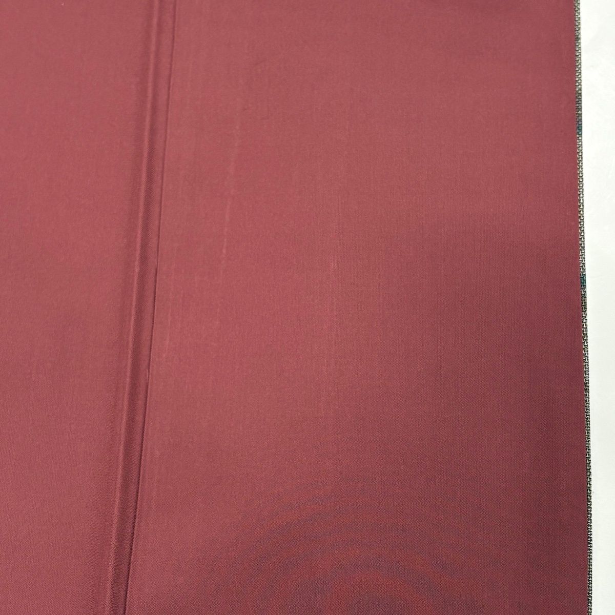  紬 身丈161.5 cm 裄丈63.5 S 袷 葉と実 灰茶 正絹 秀品 紬 着物