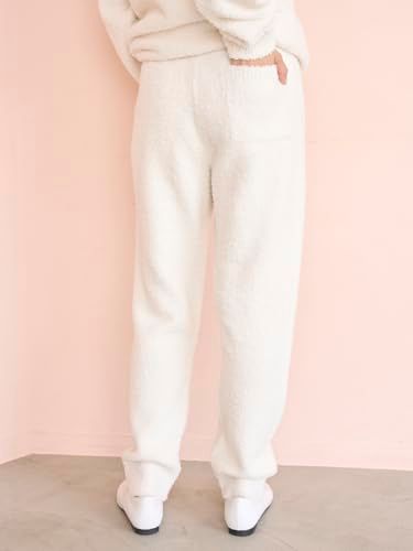  gelato pique ジェラート ピケ ドーナツジャガードロングパンツ レディース m ルームウェア ルームウェア パジャマ