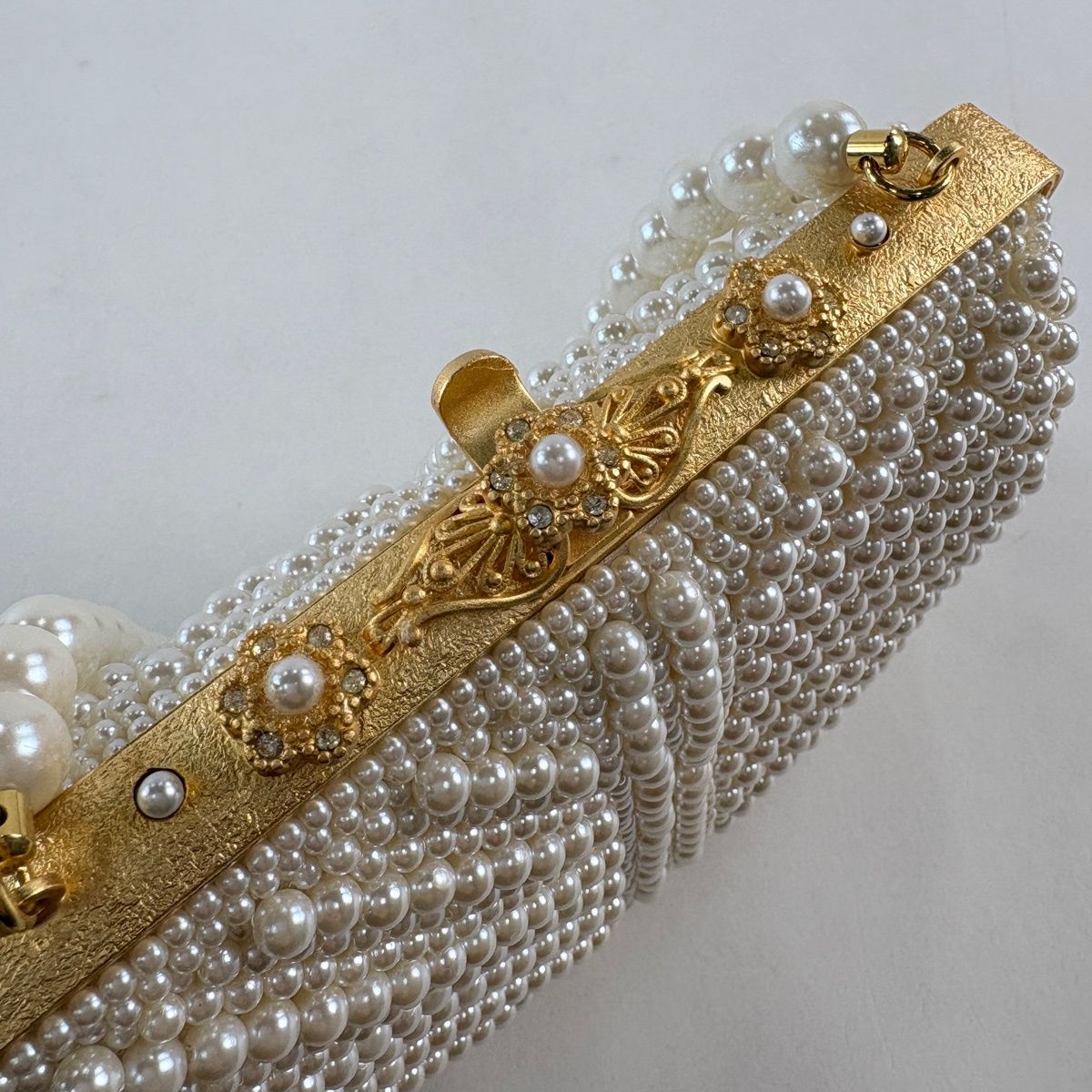 パール調バッグ フォーマル