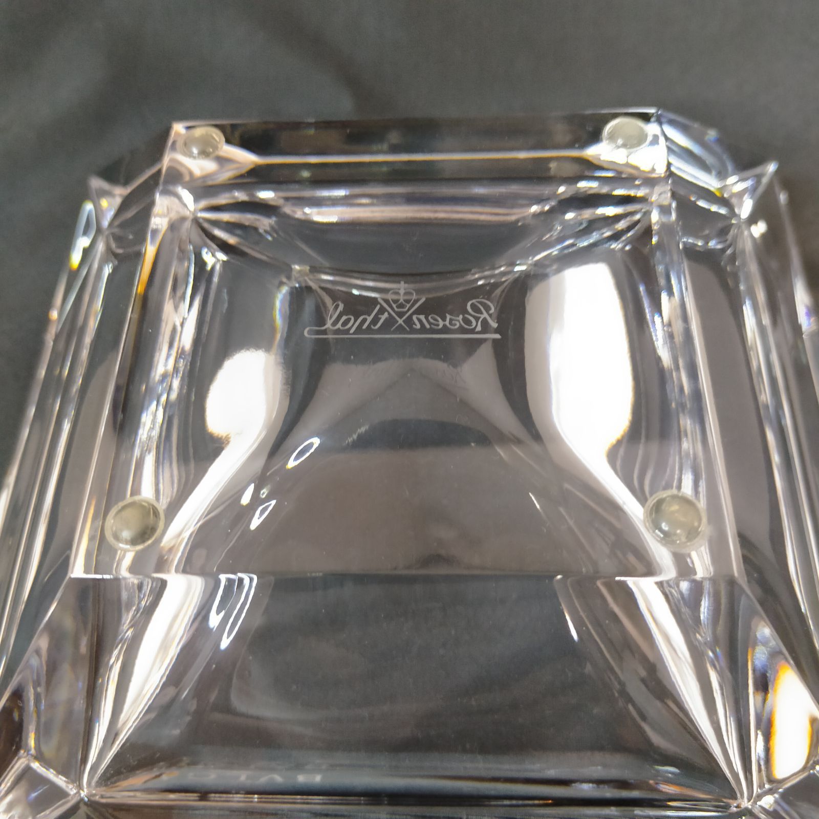 希少【極大2.48kg】17.5cm ブルガリ×ローゼンタール クリスタル