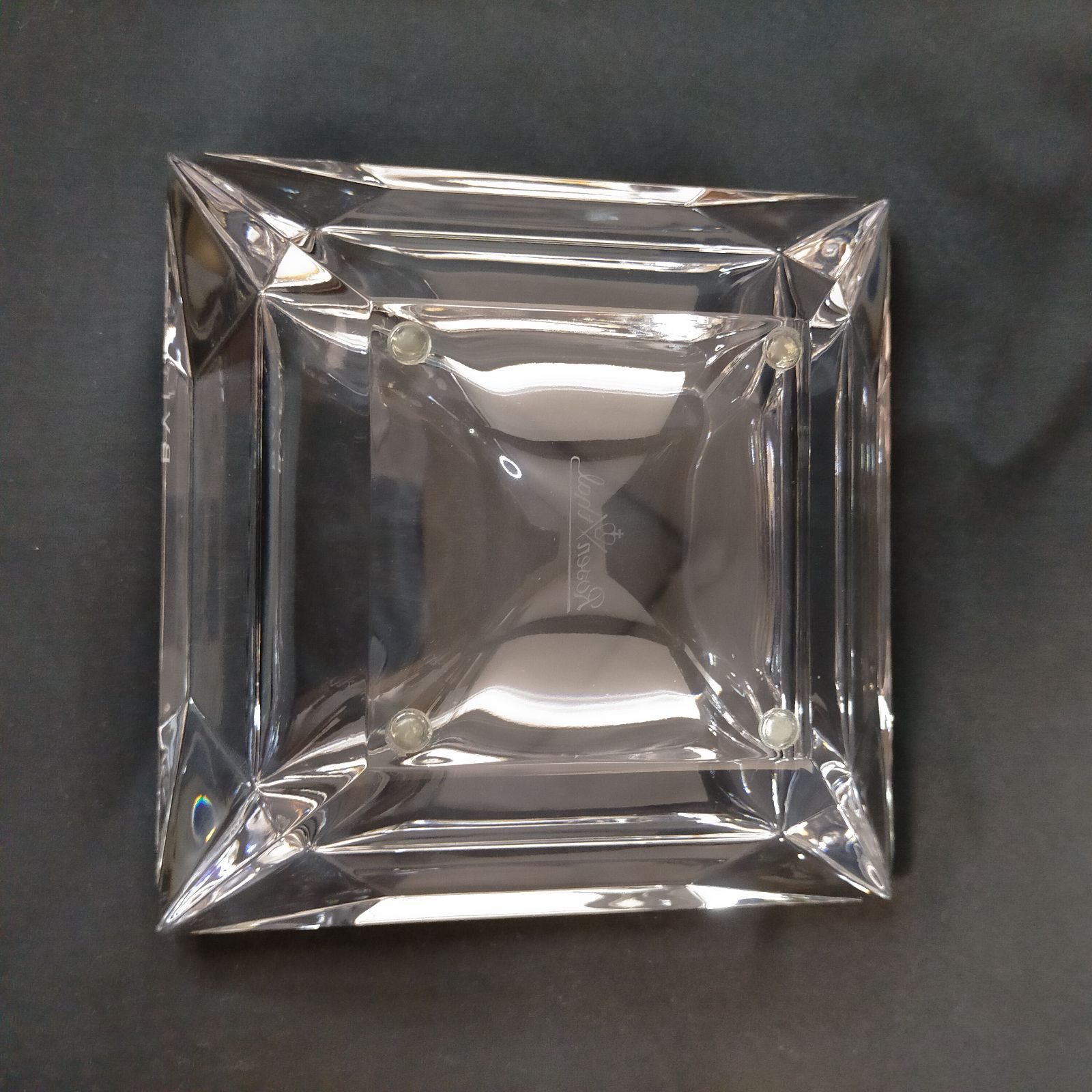 希少【極大2.48kg】17.5cm ブルガリ×ローゼンタール クリスタル