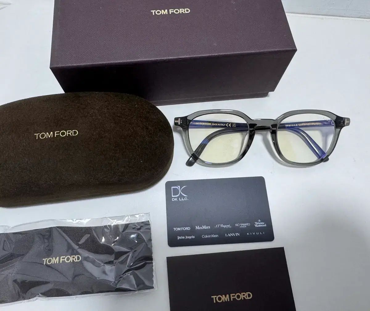 トムフォード メガネ TF 6010 ブラック|グレー COLOR ♥品